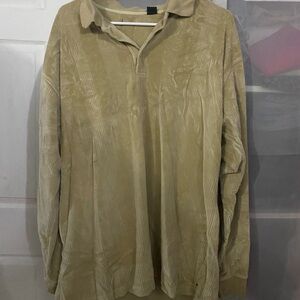 Men's Classic Tan Polo Shirt